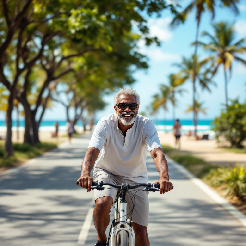 Unindo saúde e diversão: O prazer de pedalar na terceira idade