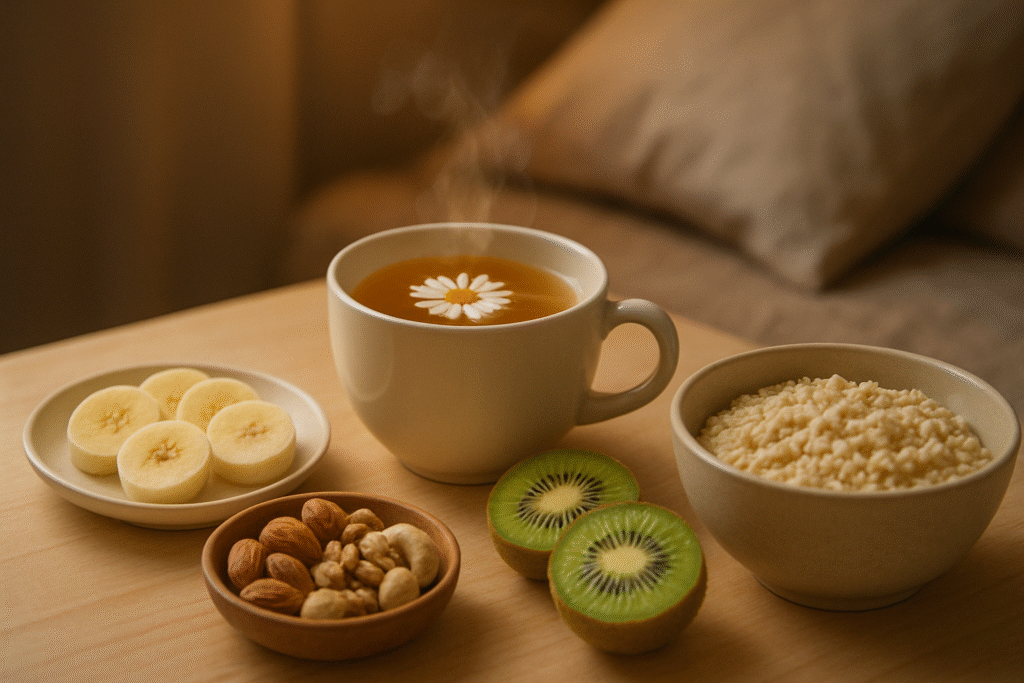 Alimentos que favorecem o sono