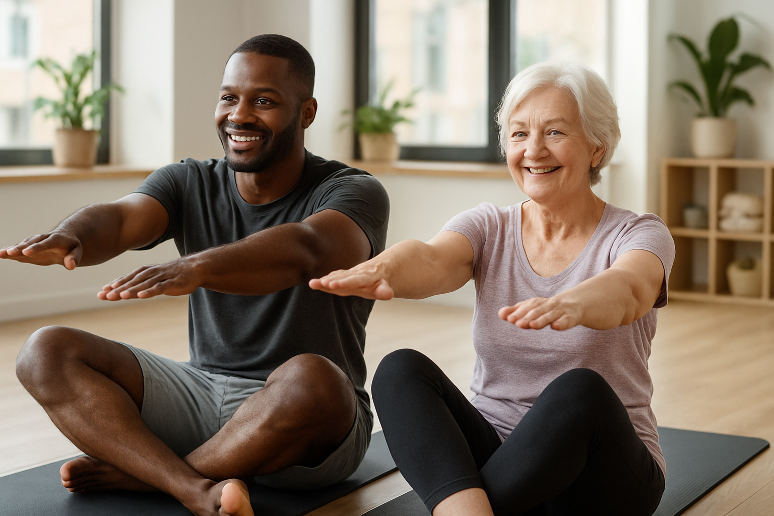 Pilates para todos: O exercício que transforma homens e mulheres de todas as idades