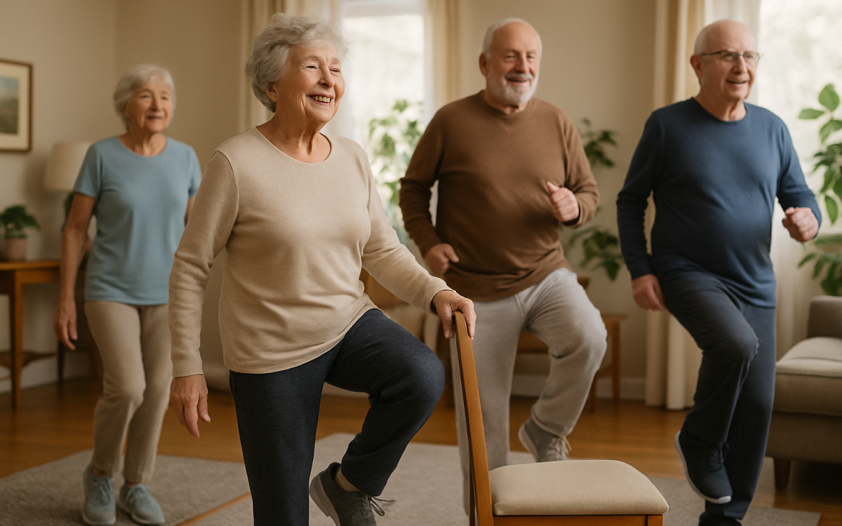 5 Exercícios para Melhorar o Equilíbrio em Casa