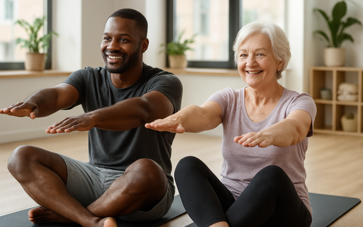 Exercício de pilates