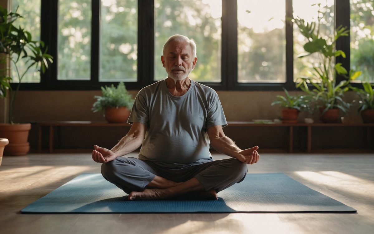 Yoga para a terceira idade: Iniciando sua Prática e Melhorando seu Bem-Estar
